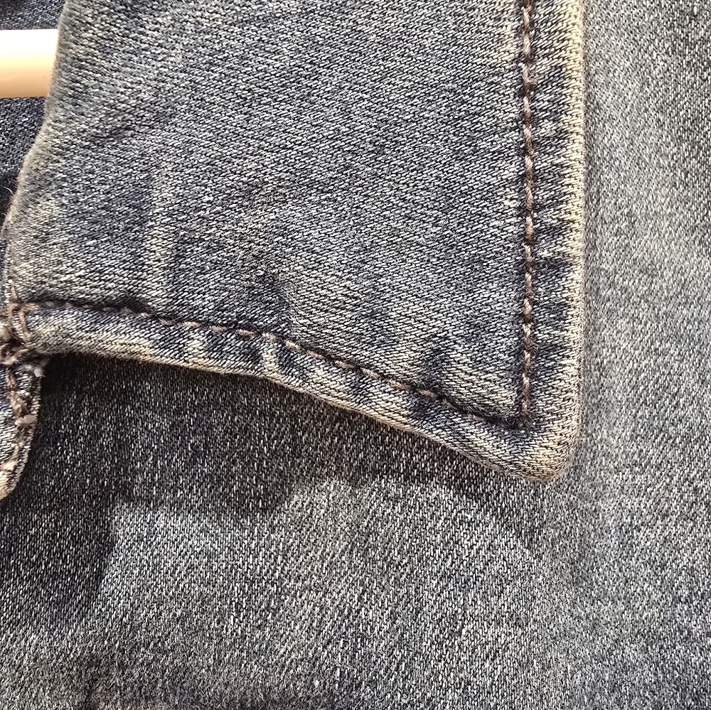 Liverpool Jeans Company Women’s Denim Jacket Blue Button Front Size M - Picture 6 of 12